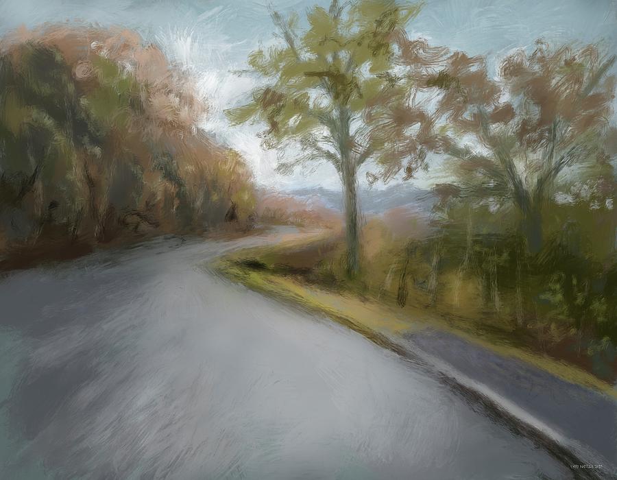 Blue Ridge Morning Painting by Larry Whitler
