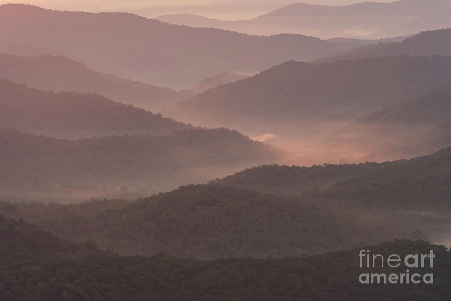 Blue Ridge Mountain Dawn 109 Photograph by Maria Struss Photography