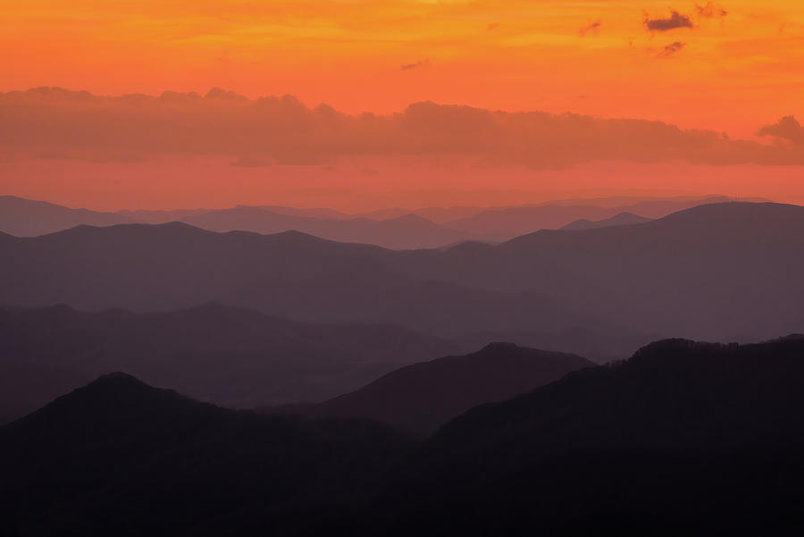 Blue Ridge Mountain Dreamscape Photograph by Serge Skiba