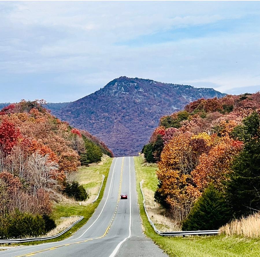 Blue ridge mountains, VA Photograph by Christina Guzman - Fine Art America