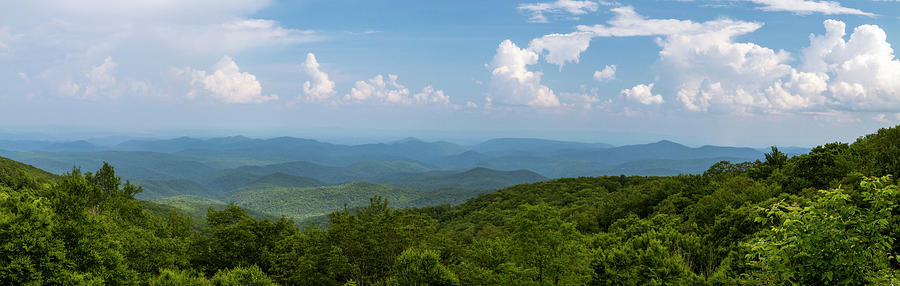 Blue Ridge Panorama Photograph by Catherine Avilez