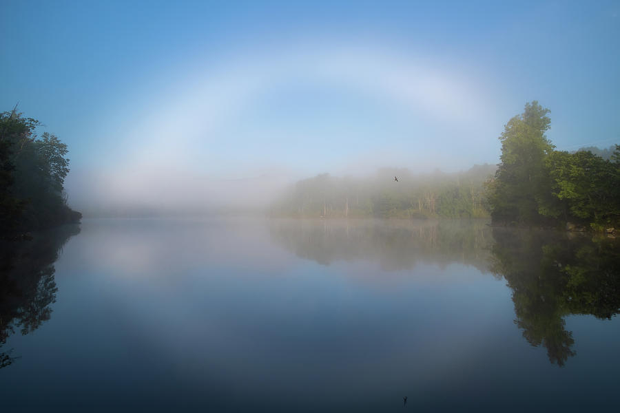 Blue Ridge Parkway Fogbow Photograph by Tommy White