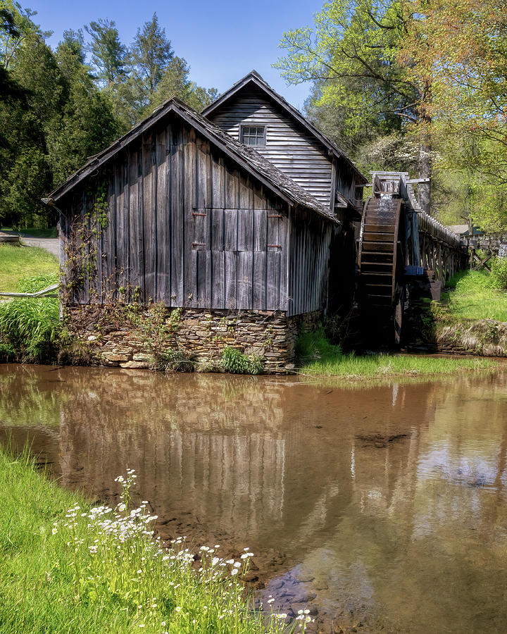 Blue Ridge Parkway - Mabry Mill Photograph by Susan Rissi Tregoning