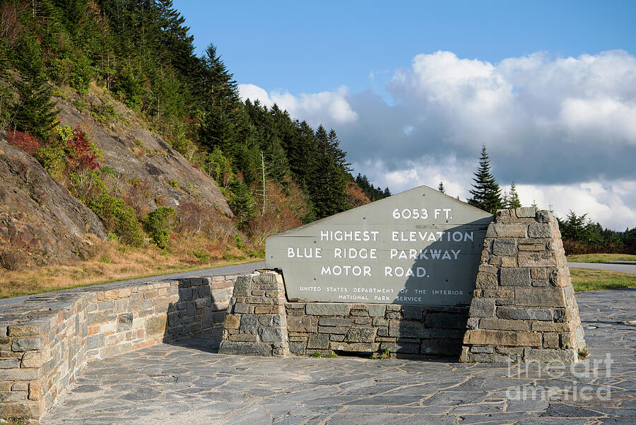 Blue Ridge Parkway, Milepost 431.4, Richland Balsam Overlook Photograph ...