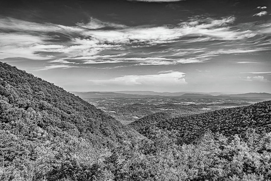 Blue Ridge Parkway Taylor Mountain Overlook Photograph by Gestalt ...