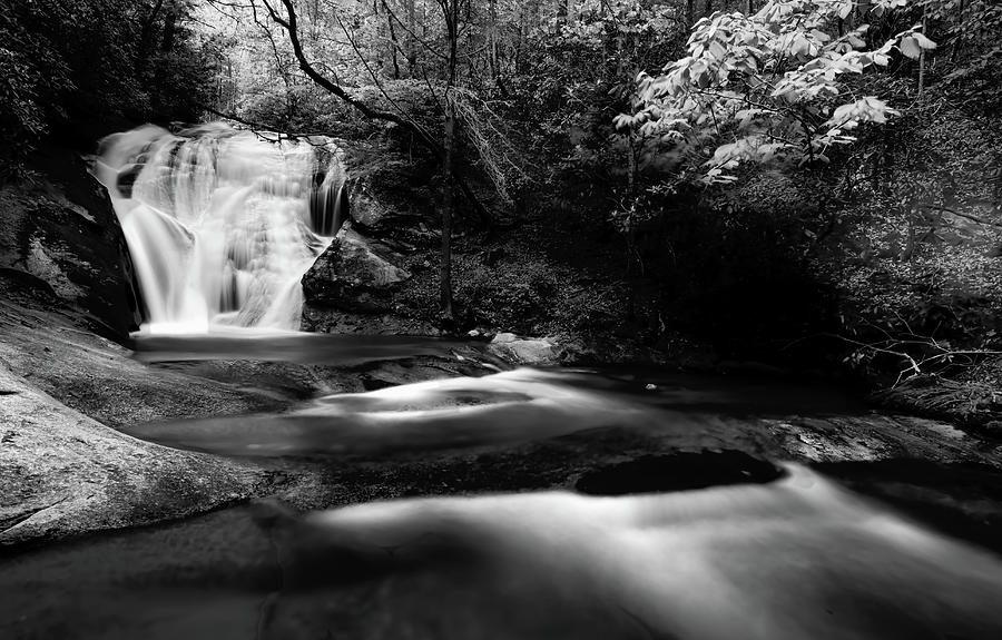 Blue Ridge Parkway Waterfall Photograph by Norma Brandsberg
