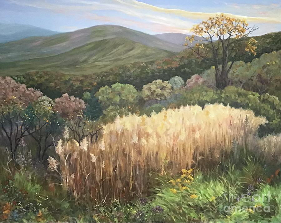 Blue Ridge Splendor Painting by Anne Marie Brown