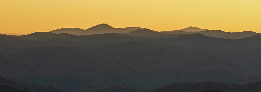 Blue Ridge Sunset Photograph by Joseph Hawk