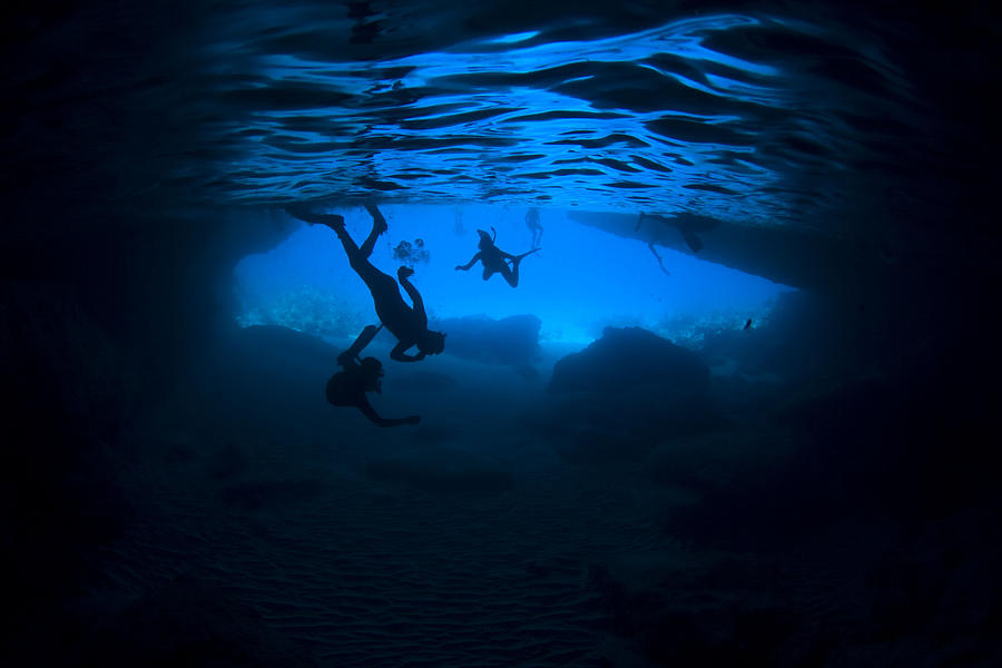 Blue Room - Curaçao Photograph by Kadu Pinheiro