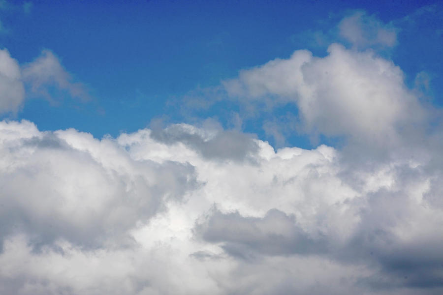 Blue Skies and Clouds - July 2023 Photograph by Joseph A Langley Blue Skies and Clouds - July 2023 Photograph by Joseph A Langley