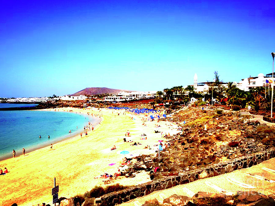 Blue Sky and a Golden Beach what more Do you want, Playa Blanca ...