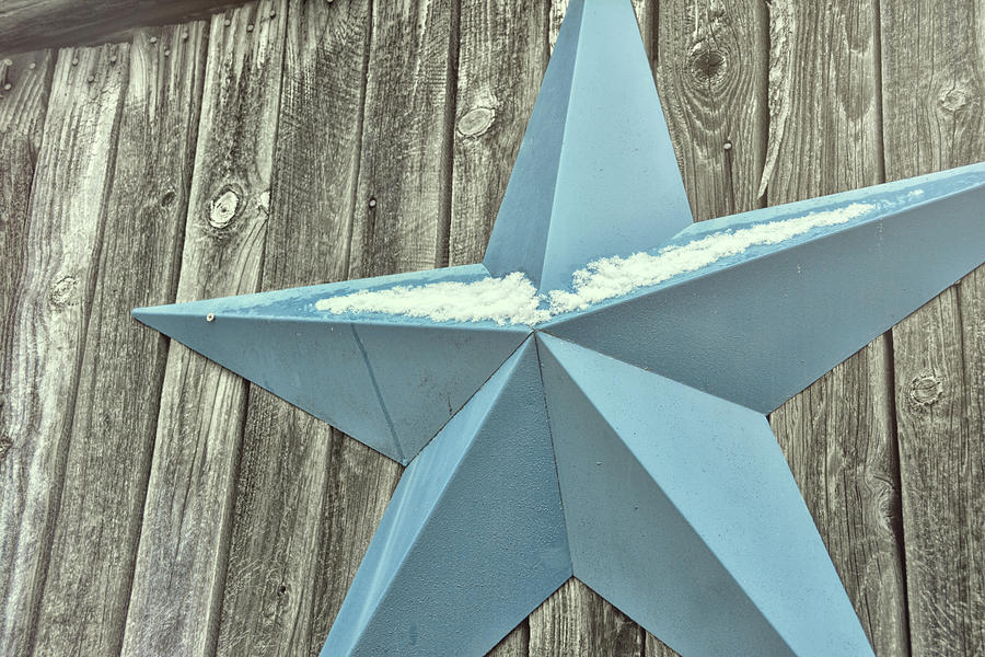 Blue Star Photograph by Jamart Photography