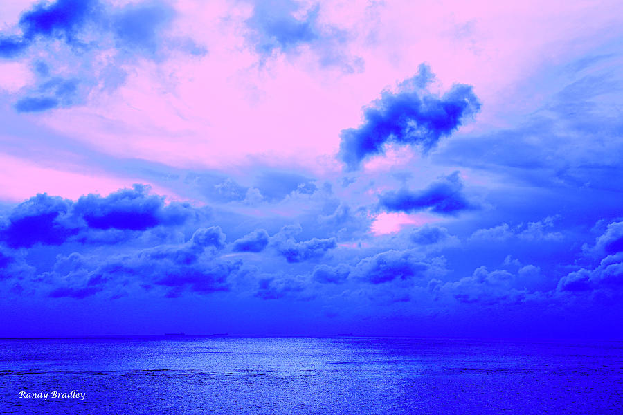 Blue Sunset  Photograph by Randy Bradley
