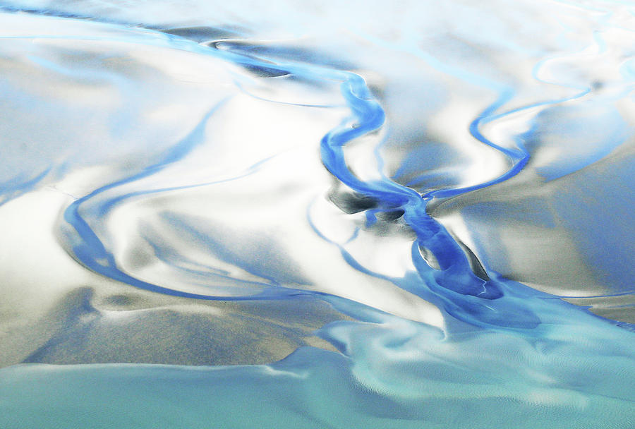 Blue Swirl Photograph by Angelika Vogel