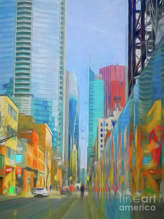 Blue Toronto, Artwork 1 Painting