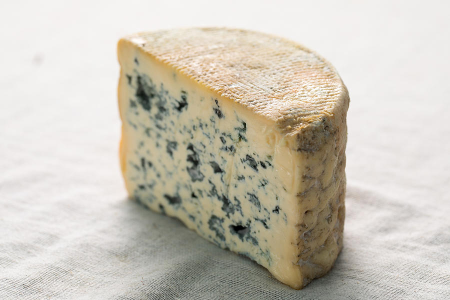 Blue-veined cheese from France Photograph by Bloomberg Creative Photos