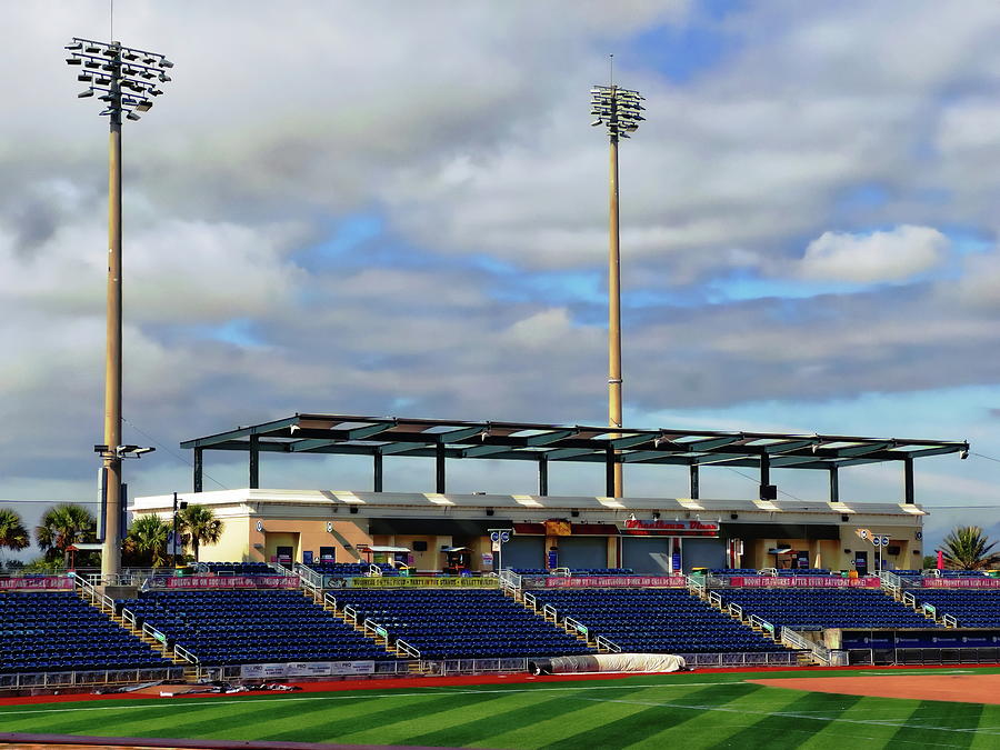 Blue Wahoos Stadium Photograph by Anthony Dezenzio - Pixels