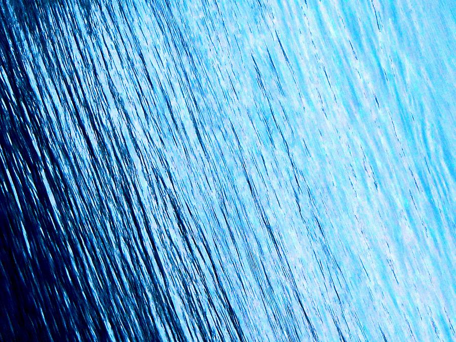 Blue Wall Photograph by Dietmar Scherf