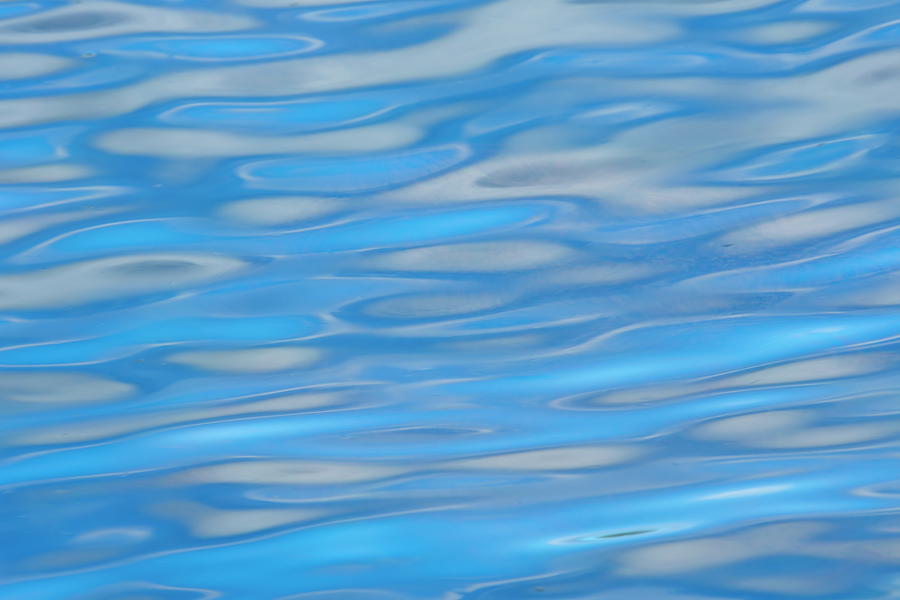Blue water abstract Photograph by Ulrich Kunst And Bettina Scheidulin