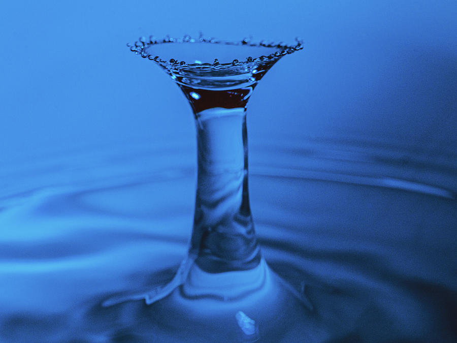 Blue Water Column Collision by SR Green Blue Water Column Collision by SR Green
