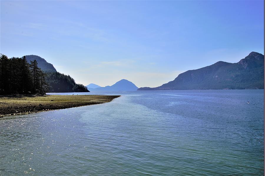 Blue Waters of the Howe Sound Photograph by James Cousineau
