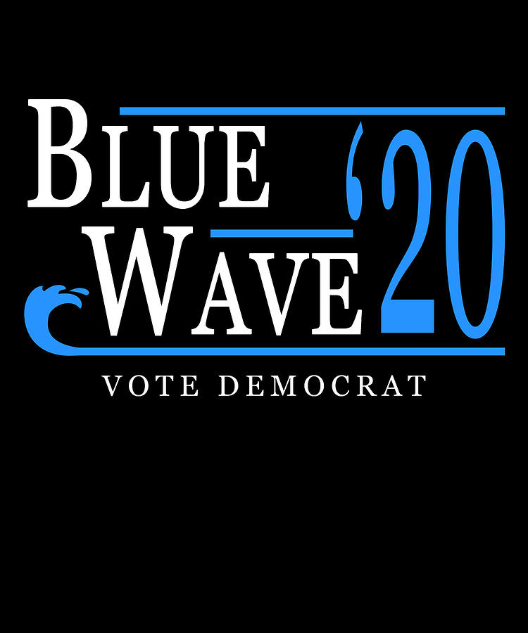 Blue Wave 2020 Digital Art by Flippin Sweet Gear