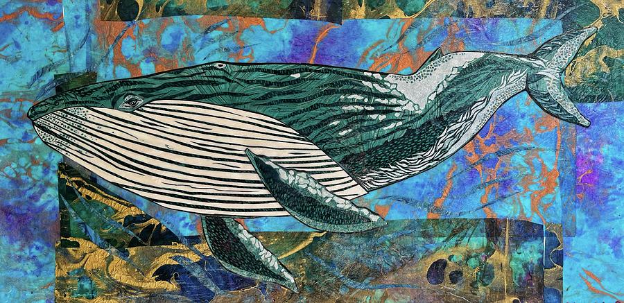 Blue Whale Mixed Media by Blair Barbour - Fine Art America