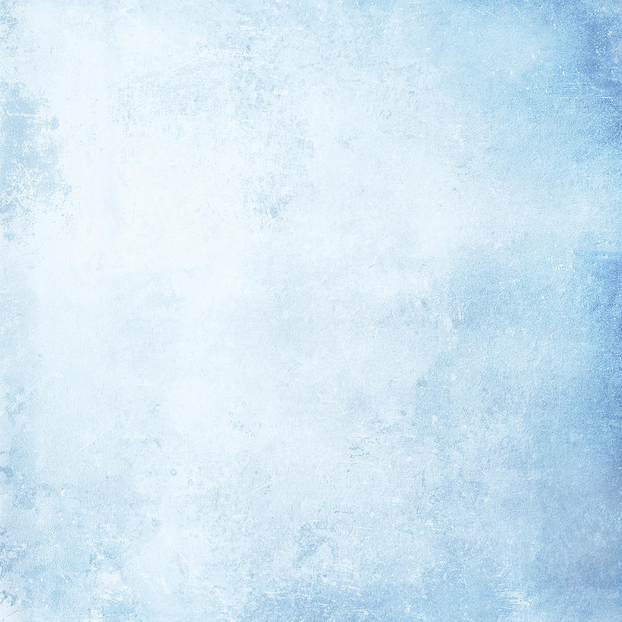 Blue white grunge background Photograph by HadelProductions
