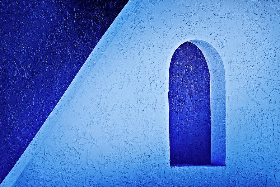 Blue Window Photograph by Jerry Golab