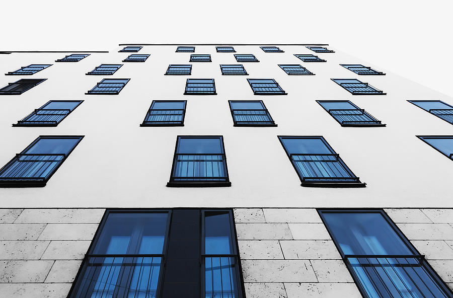 Blue Windows Photograph by Anton Schedlbauer
