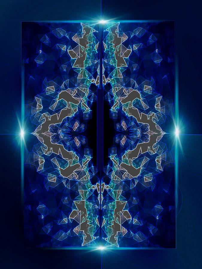 Blue Wonder Digital Art by Gayle Price Thomas