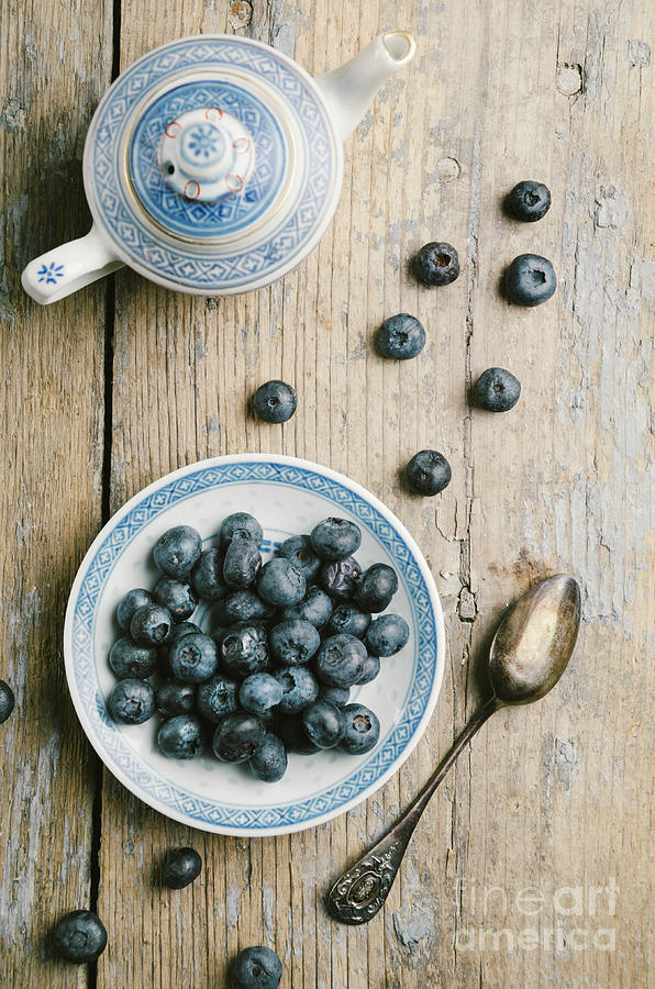 Blueberries Photograph by Jelena Jovanovic