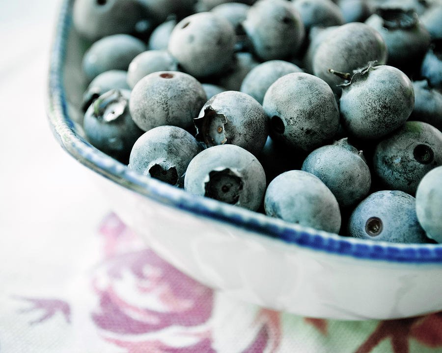Blueberries Photograph by Lupen Grainne