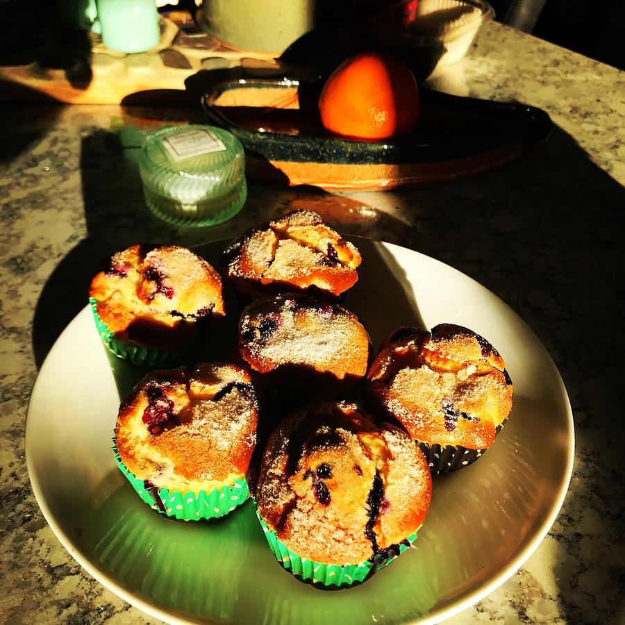 Blueberry Muffins Photograph