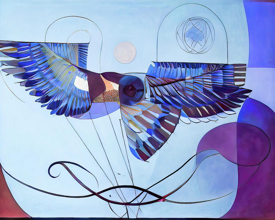 Bluebird 006 Digital Art by Mikko Paartola