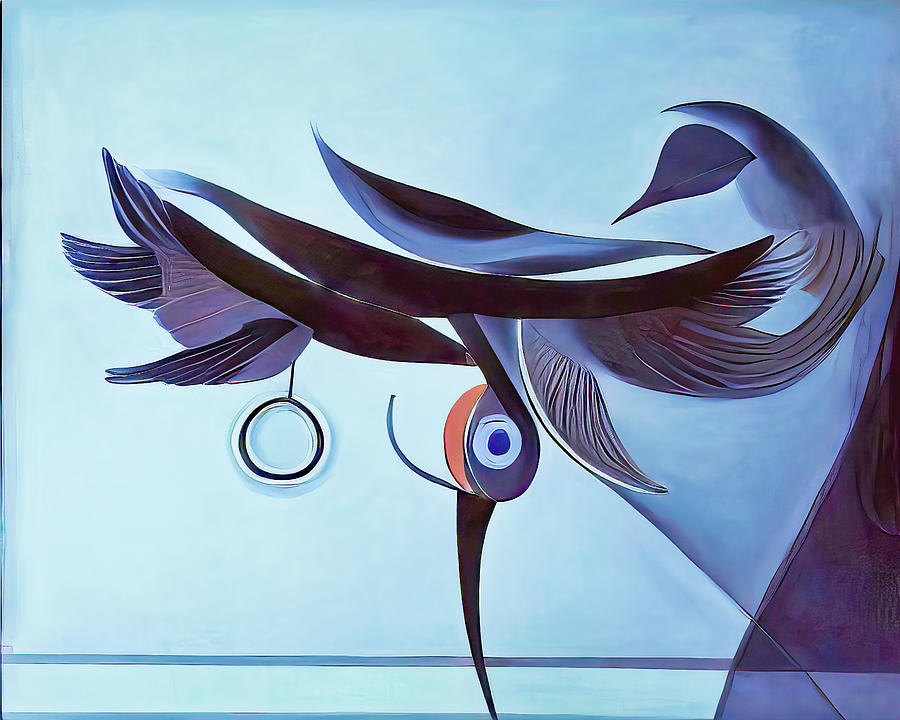 Bluebird 009 Digital Art by Mikko Paartola