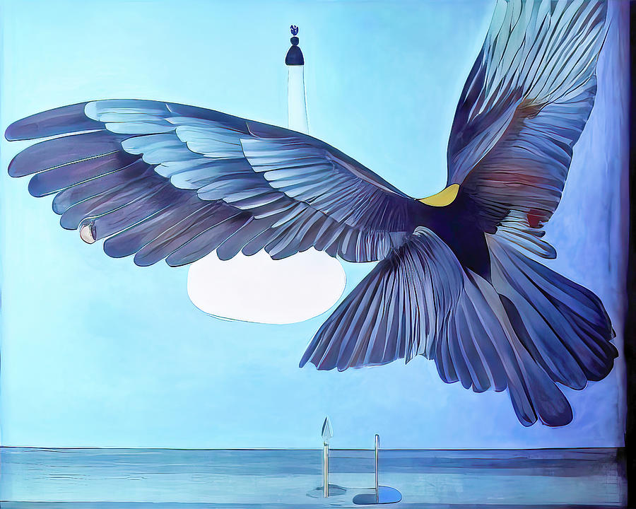 Bluebird 012 Digital Art by Mikko Paartola