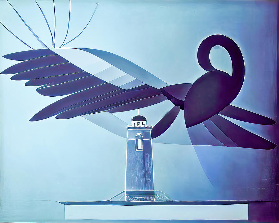 Bluebird 015 Digital Art by Mikko Paartola