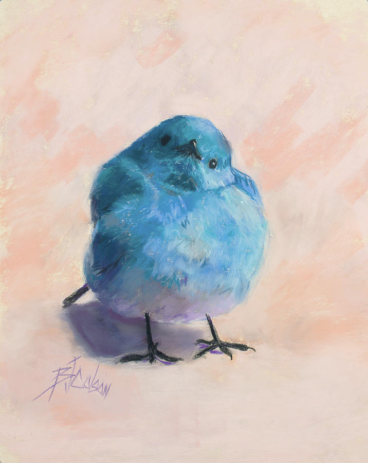 Bluebird Day Pastel by Billie Colson