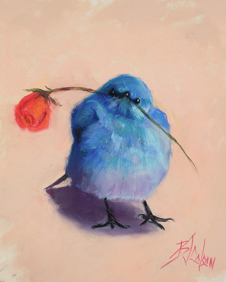 Bluebird Romance Pastel by Billie Colson