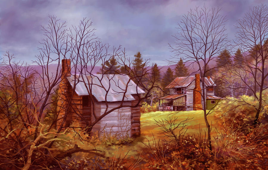 Bluefield West Virginia Painting by Hans Neuhart