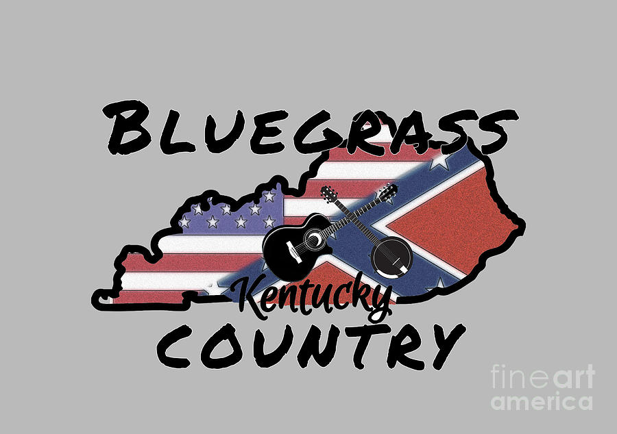 Bluegrass Country Digital Art by Bill Richards
