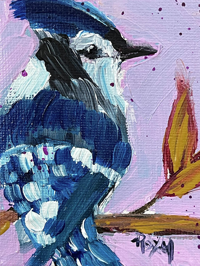 Bluejay Painting