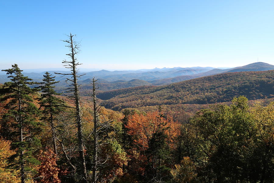 Blueridge mountains Photograph by Ramy Yassin