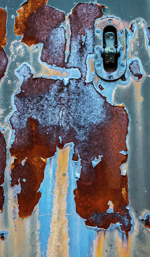 Blues And Rust Photograph