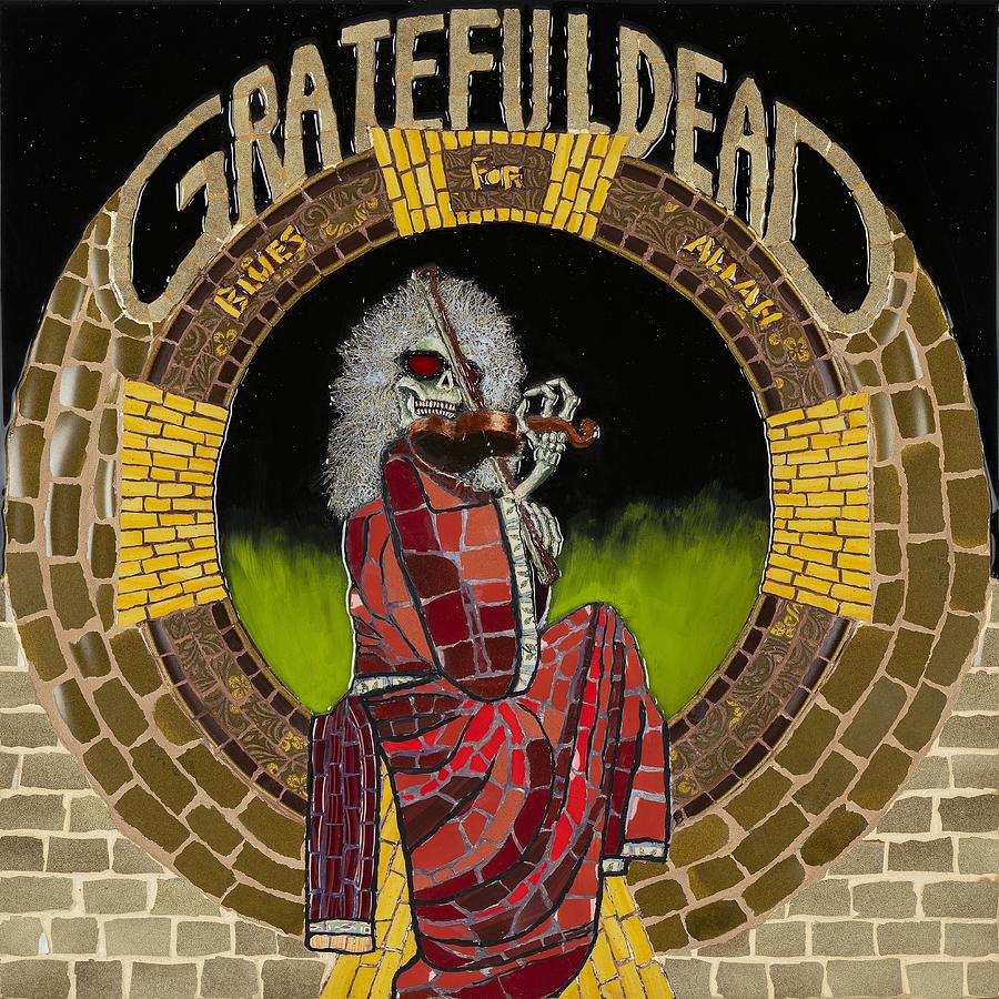 Grateful Dead Mixed Media - Blues for Allah by Tony Cepukas