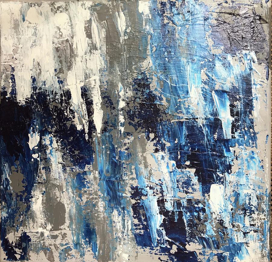Blues Painting by Kim O'Leary | Fine Art America