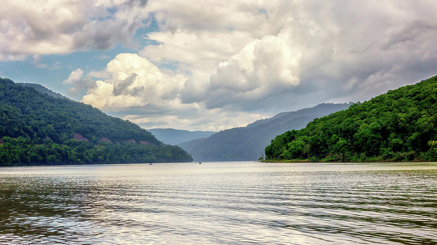 Bluestone Lake - West Virginia Photograph by Susan Rissi Tregoning