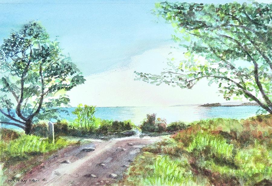 Bluff Point, Groton, CT Painting by Patty Kay Hall