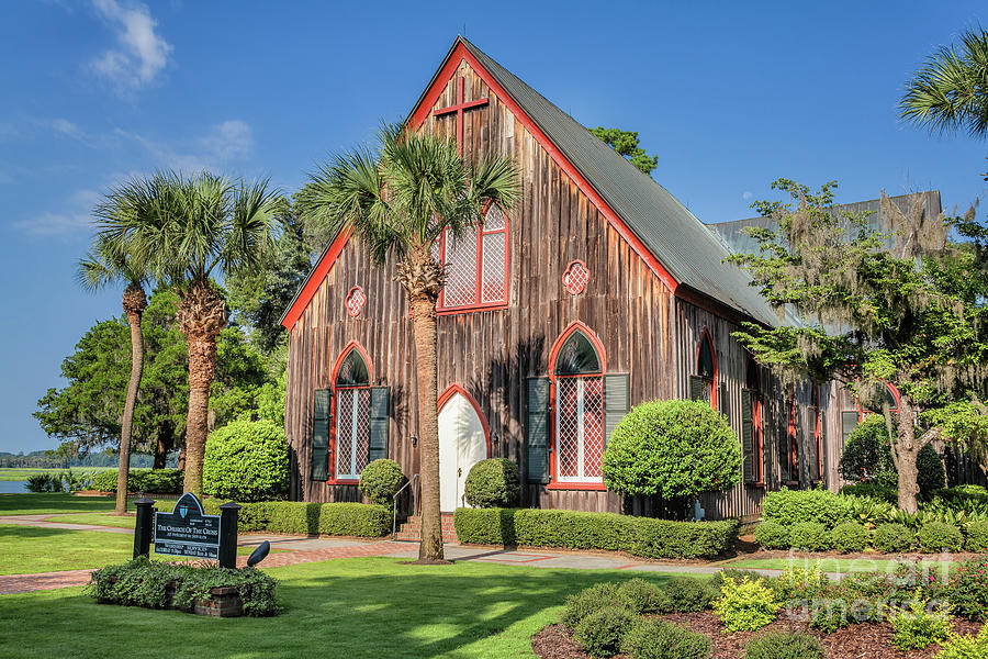 Bluffton Church of the Cross 32 Photograph by Maria Struss Photography